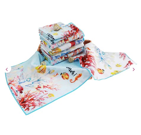 Welke factoren bepalen de zachtheid en de waterabsorptie van zacht katoenen bedrukte gezichtshanddoeken?