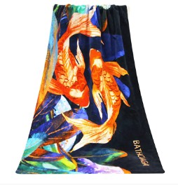 Kan een badhanddoek als strandlaken worden gebruikt?